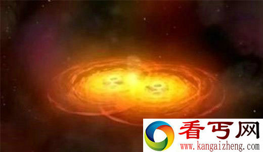 两个超级黑洞相撞是什么后果?太阳系被瞬杀