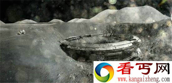 外星人基地在月球被发现 外形似金字塔