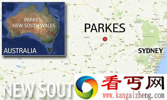 帕克斯（PARKES）天文台的具体位置，座落于澳大利亚新南威尔士帕克斯镇北部，是一座射电望远镜天文台。2007年，帕克斯射电望远镜第一次探测到快速无线电爆发。当时，天文学家将帕克斯望远镜获取的数据结合在一起进行分析，排除不相干的事物后得出了这一发现。