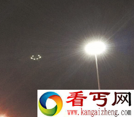 哈尔滨市民拍到ufo