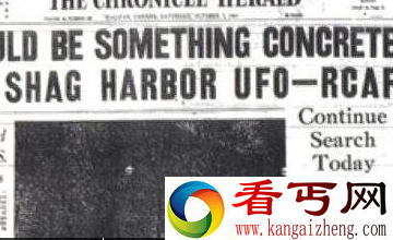 加拿大ufo事件报道