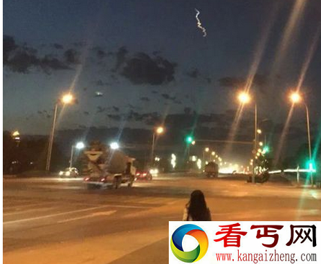 西北不明飞行物