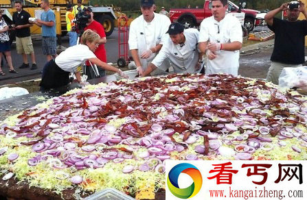 世界上最大的汉堡