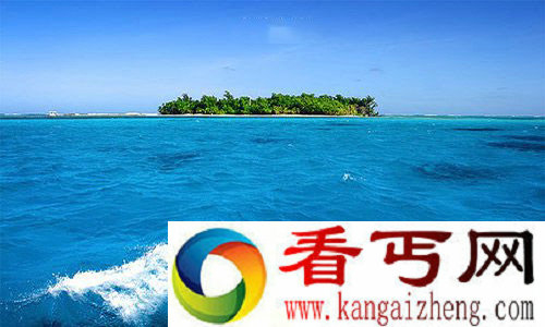 珊瑚海美丽的景色