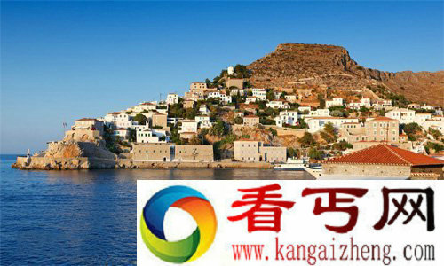 地中海沿海美丽的风景