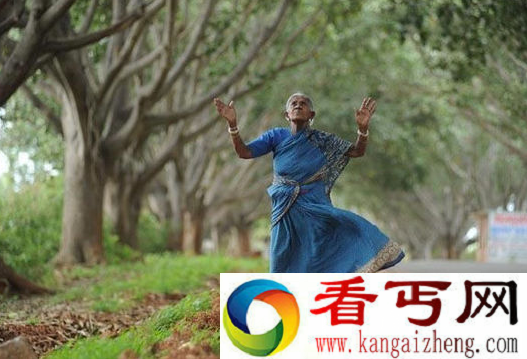 印度老妇照看400棵菩提树 如亲生儿子一般对待