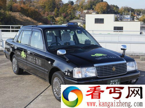日本首创强调慢的“龟速出租车” 图
