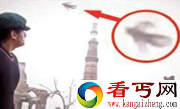 网友印度上空拍到 天使