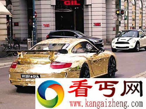 [图文]美国牛人纸板糊出保时捷借用自行车架
