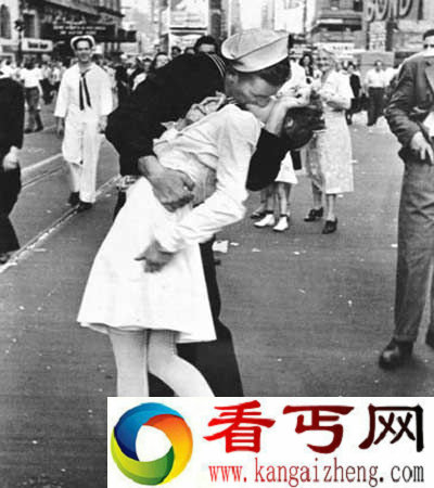 曝光时代广场胜利日之吻男主