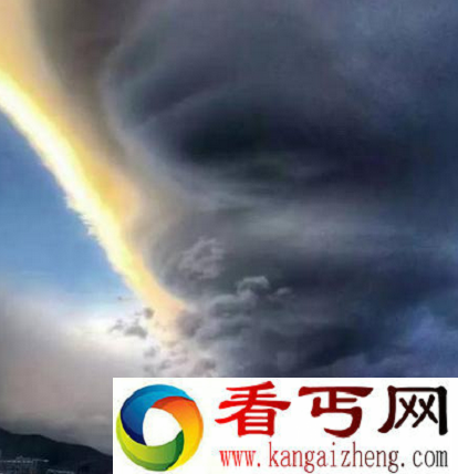大理现罕见飞碟云 俄罗斯现罕见幻日奇观