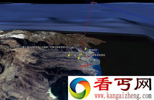 [图文]台湾公布福卫二号卫星拍摄朝鲜火箭照片