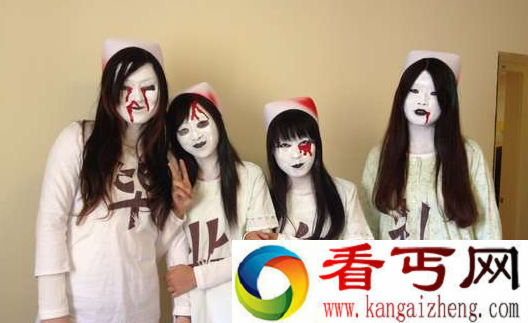 上海地铁现美女僵尸 男子地铁扮僵尸
