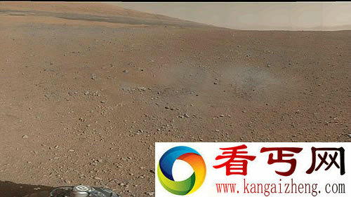 “好奇号”传回首张火星全景彩照