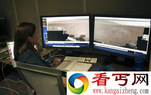 “好奇号”传回首张火星全景彩照