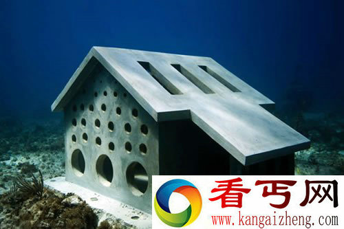 urban reef水下住宅 让各种生物能躲避追踪