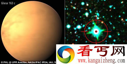 又是一颗“超级地球”的候选者“Gliese163c” 距地球49光年