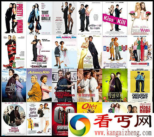 电影海报的雷同 你发现了吗