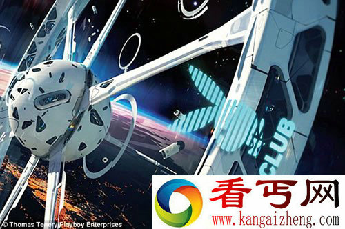 花花公子计划建太空中的俱乐部