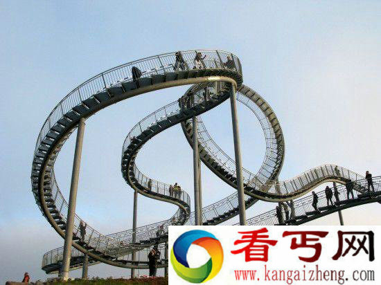 过山车楼梯 你发现了哪里最难走么
