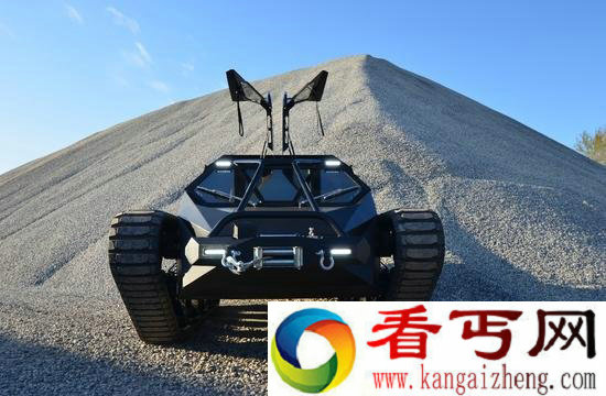 美国限量发售的民用型坦克Ripsaw EV2