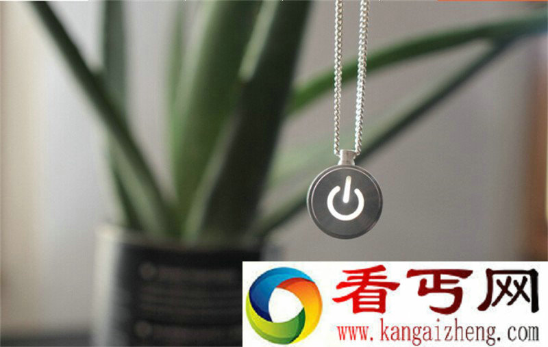 银质呼吸灯项链 让她成为靓丽的焦点
