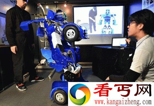 真正的变形金刚 可在几秒内变形完成