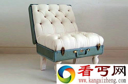行李箱座椅 旧物改造新玩法