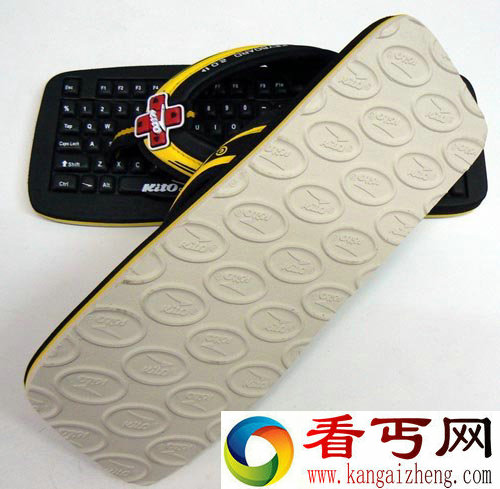 键盘拖鞋 随时随地帮助你舒缓压力