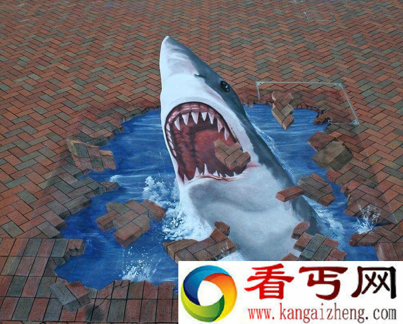 恍若真实的3D立体画 一起与它互动吧