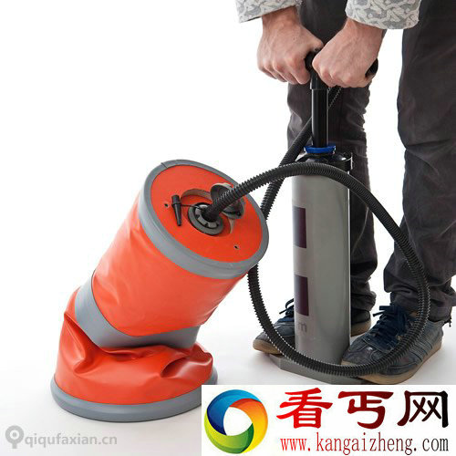 充气的桌子 妈妈再也不担心我没地方吃饭了