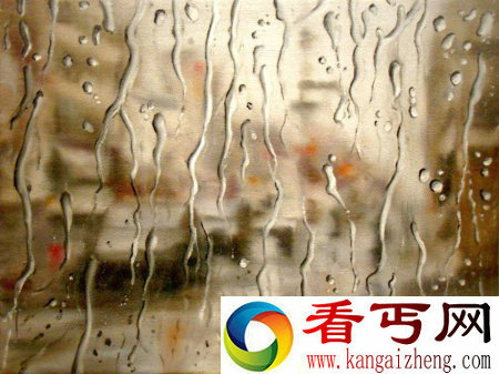 傻傻分不清楚！让你真假难辨的雨天车窗油画