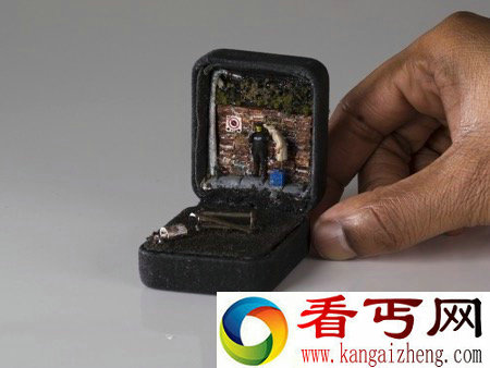 小盒子里的袖珍景致