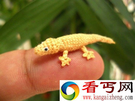 手工编织的迷你萌宠