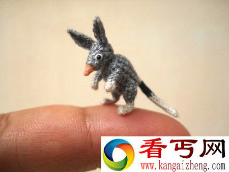 手工编织的迷你萌宠