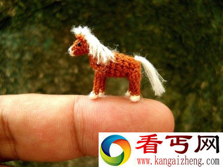 手工编织的迷你萌宠