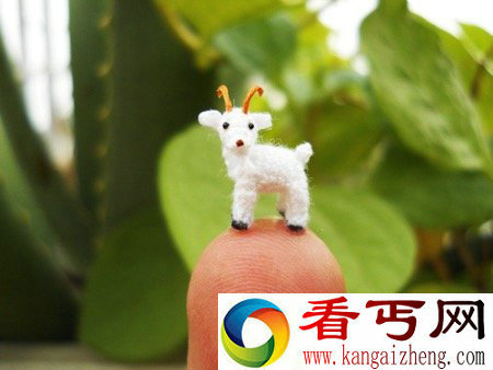 手工编织的迷你萌宠