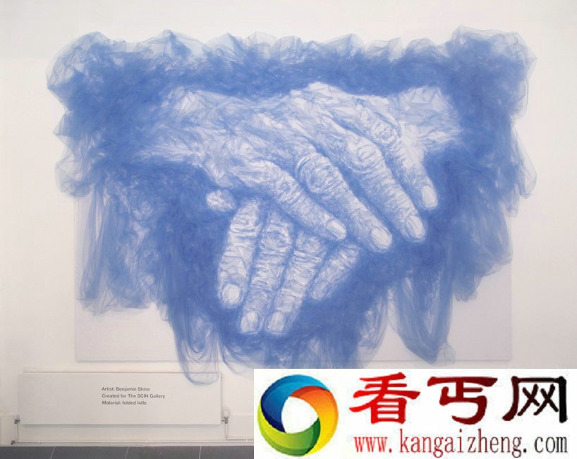 婚礼上美轮美奂的丝缎肖像