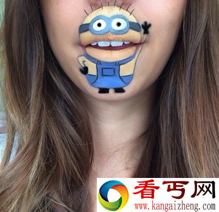 有趣的嘴巴绘画