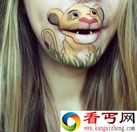 有趣的嘴巴绘画