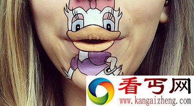 有趣的嘴巴绘画