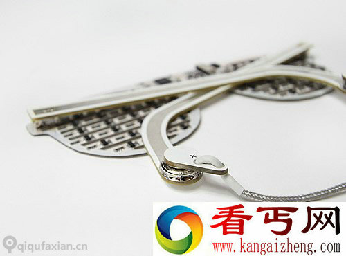 可编程的太阳眼镜 闪闪的174颗LED拥有不同的显示效果
