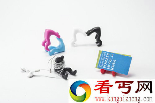 YOGA玩瑜珈的手机支架 还可以用来垫锅底