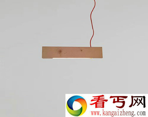 2x4 一块木 一盏灯 一盏原木吊灯设计有了自然的味道