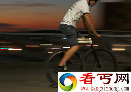 缩短轮距 bicymple无链自行车 允许更大的机动性