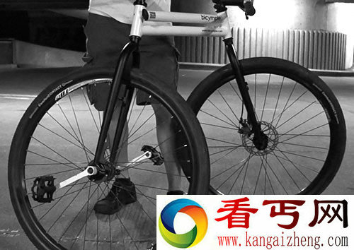 缩短轮距 bicymple无链自行车 允许更大的机动性