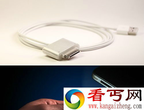 CordLite 发光的数据线 黑灯瞎火的也可以给手机充电