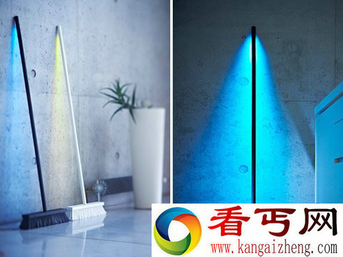 moodbroom靠墙的扫帚 它的职责就一盏落地灯