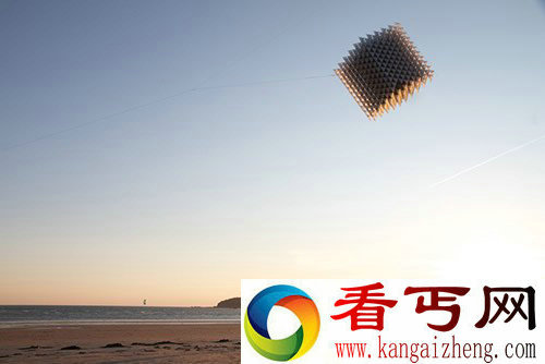 模块化的风筝 采用3D 打印机制作