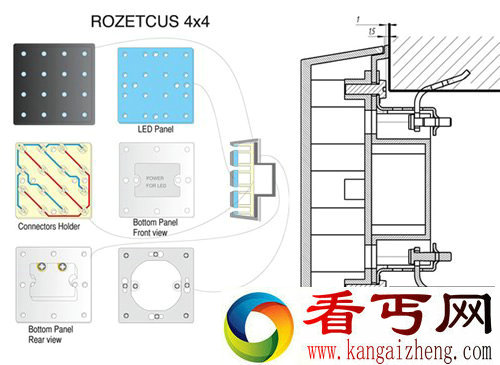 Rozetkcus 网格插座 小面积利用最大化